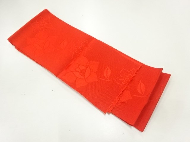 JAPANESE KIMONO / YUKATA OBI / WOVEN FLOWER 